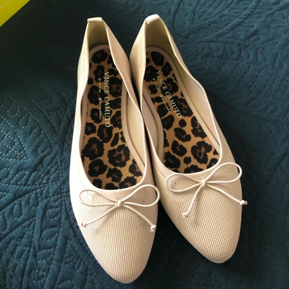2 pairs for $40. Vince Camuto washable flats. New!